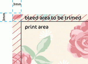 bleed and print area